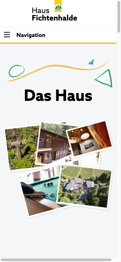 Haus Fichtenhalde Mobile Hero