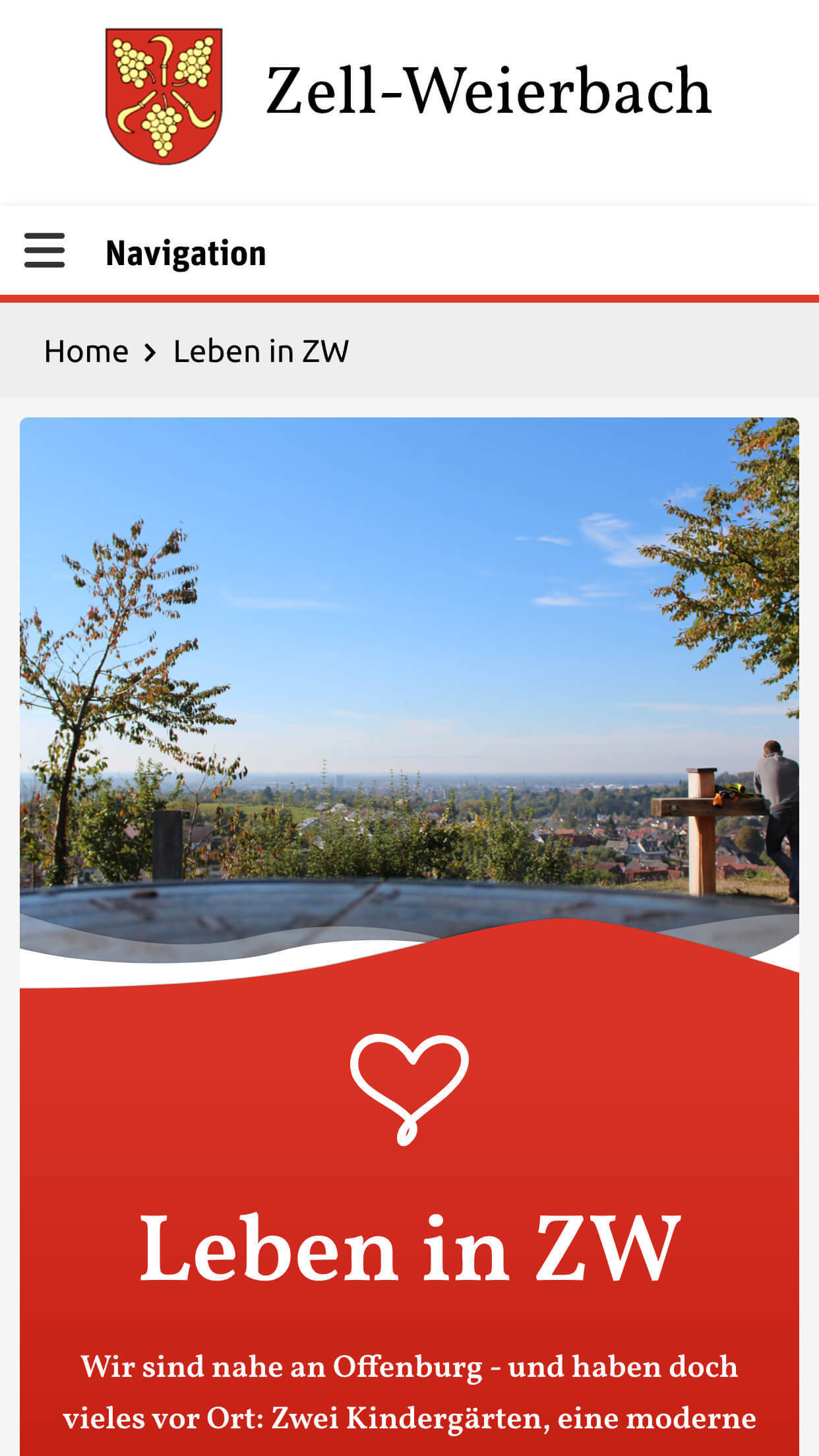 Vierter lokaler Hero-Mockup-Screen für die Webdesign-Seite