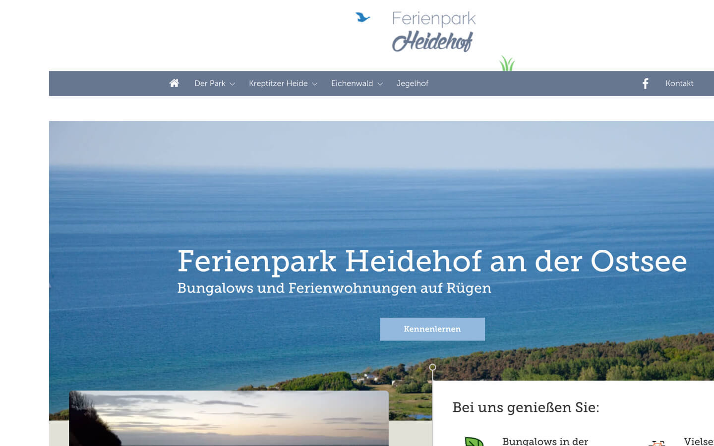 Ferienpark Heidehof: Projektansicht
