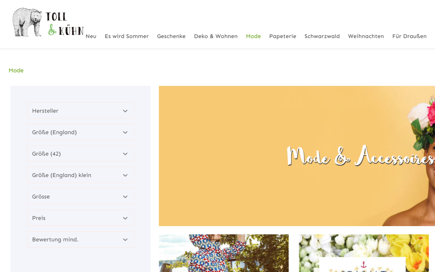 toll-und-kühn Mobile-Ansicht